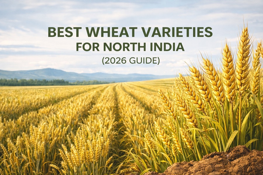 best varieties of wheat with names for north india